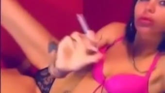Sexy Smoking Girl