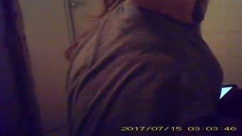 Toilet spy 18 - Teen with nice ass peeing and more