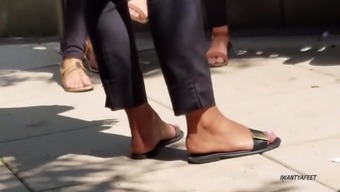 Candid ebony heels 