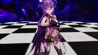 MMD Fate Grand Order BB Pele Sex Orgy Dance 3D Hentai