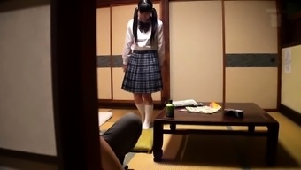 Naughty Japanese schoolgirls sharing their desire for cock