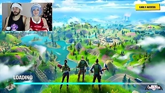 OmankoVivi as Rem Re:Zero Commentating First Time Playing FortNite XMAS