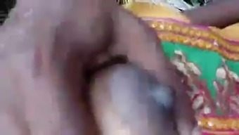 Indian wife together with her partner strips their clothes off in front of their cam