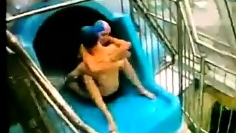 Polish couple at the pool REAL
