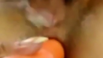 colombian cam model squirts w dildo in ass