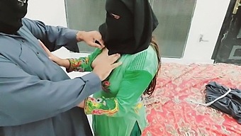 Muslim Hijab Girl Has Rough Anal Sex With Her Landlord – Hindi