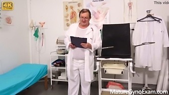 Sexy granny Lola Wild examined by filthy doctor Tim Wetman