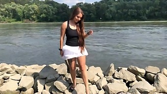 Incredible german slut spreads her legs anywhere and anytime