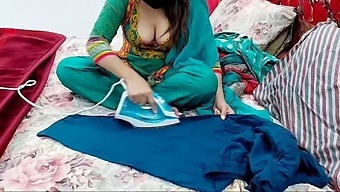Pakistani Saali has anal sex with her Jeeja at home with Hindi audio