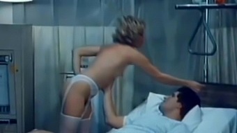 X-rated flick From The Seventies With Venectic Nurses So Red-hot