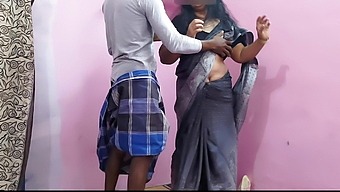 Indian MILF gets a surprise from her nephew in this hot video