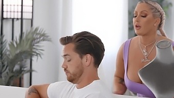 Big booty woman Dani moans during intense sex