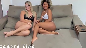A naughty lesbian experience with a black friend