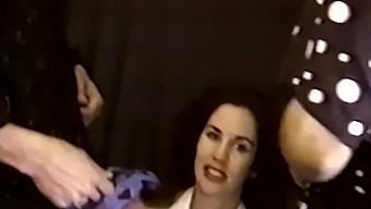 Big-titted MILF gets her pussy pounded hardcore in retro video